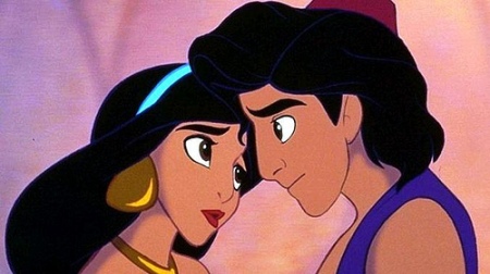 Aladdin y la princesa Jazmin